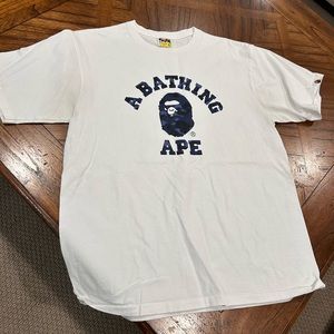 A Bathing Ape Bape short sleeve shirt